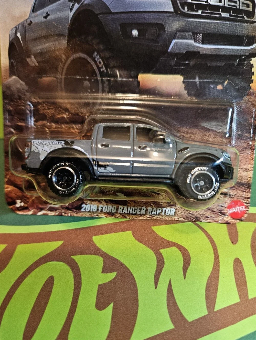 HotWheels Performance Trucks Gray Ford Raptor Off-Road Pickup